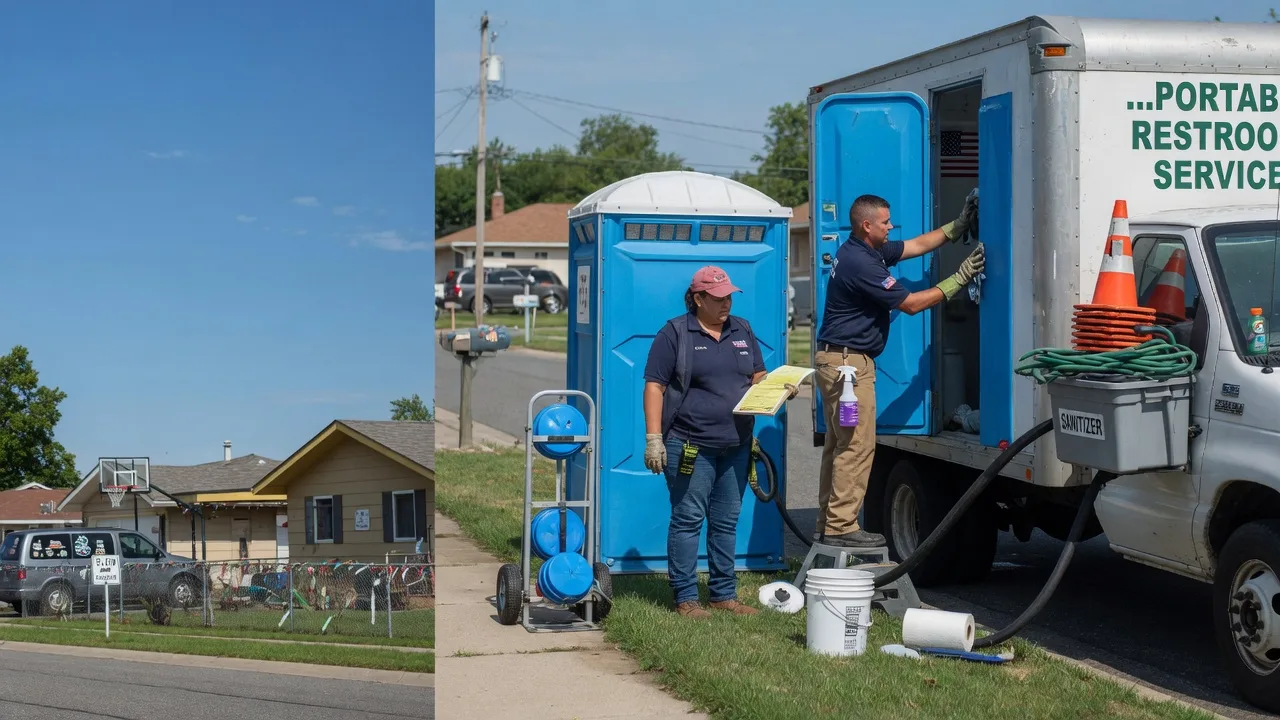 Porta Potty Rental in Elyria, OH near me